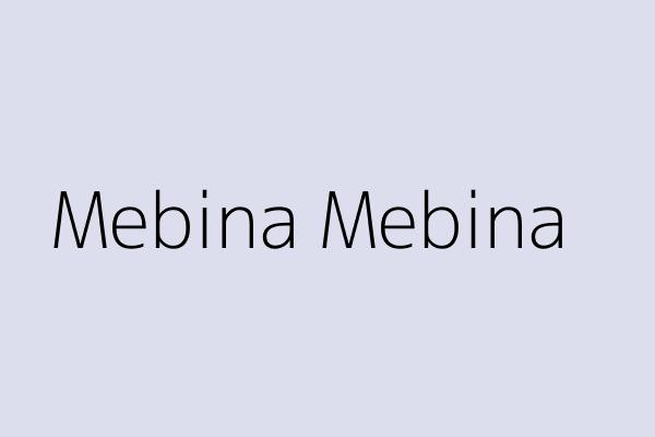 Mebina Mebina